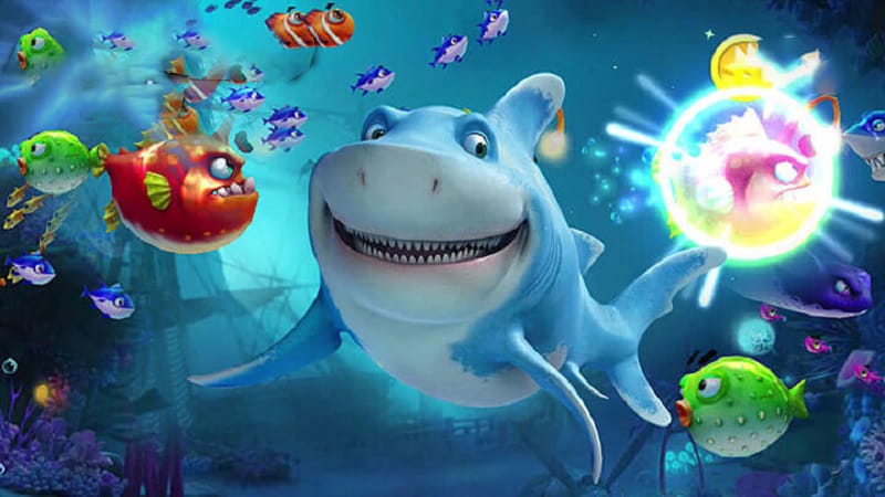 317 BET Jogo de tiro ao peixe Robot Wars